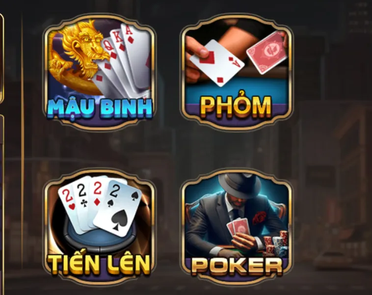 Đa Dạng Trò Chơi Tại Sảnh Trò Chơi Game Bài BomWin Đẳng Cấp Nhất Hiện Nay